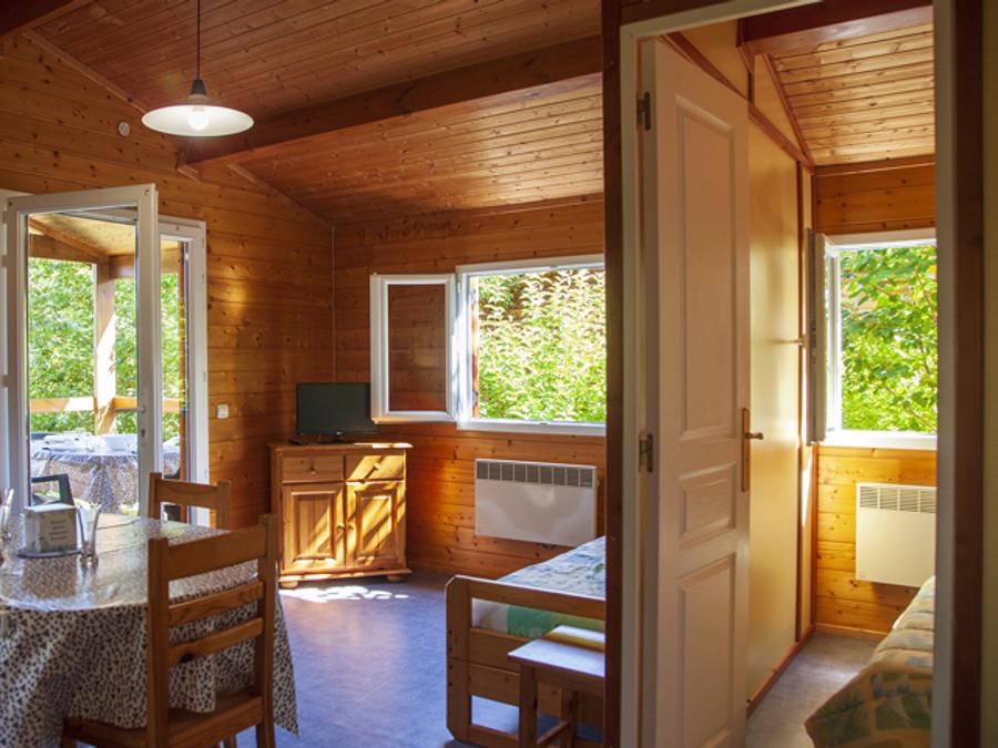 Chalet 5 personnes - Premium avec vue sur le Lac 34 m² 2 chambres 5