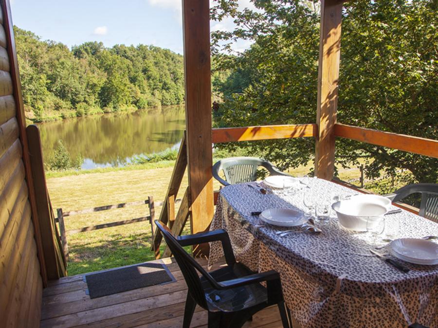 Chalet 5 personnes - Premium avec vue sur le Lac 34 m² 2 chambres 1