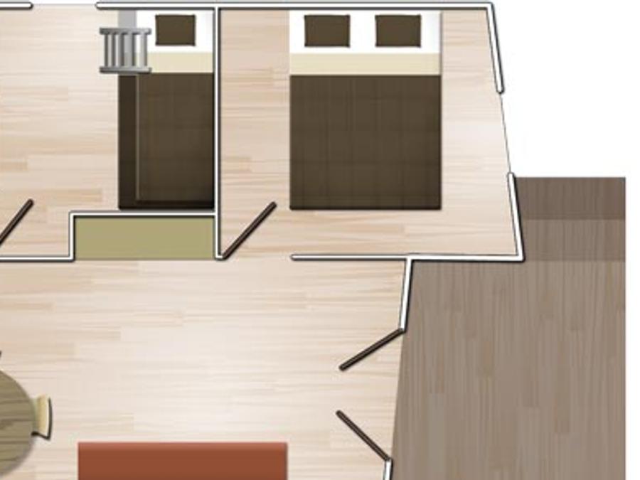 Chalet 6 personnes - Confort 30 m² 2 chambres 6