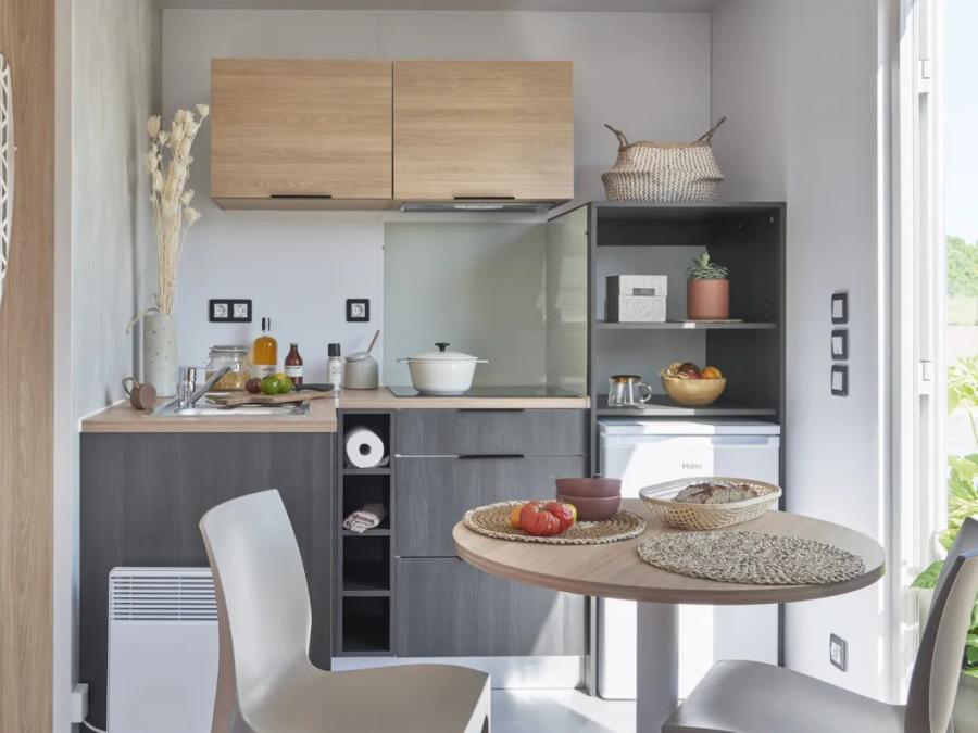 Mobilhome 2 personnes - Bora avec terrasse 1 chambre 3