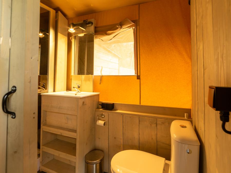 Tente en toile et en bois 5 personnes - SAFARI TENT SERENGETI 6