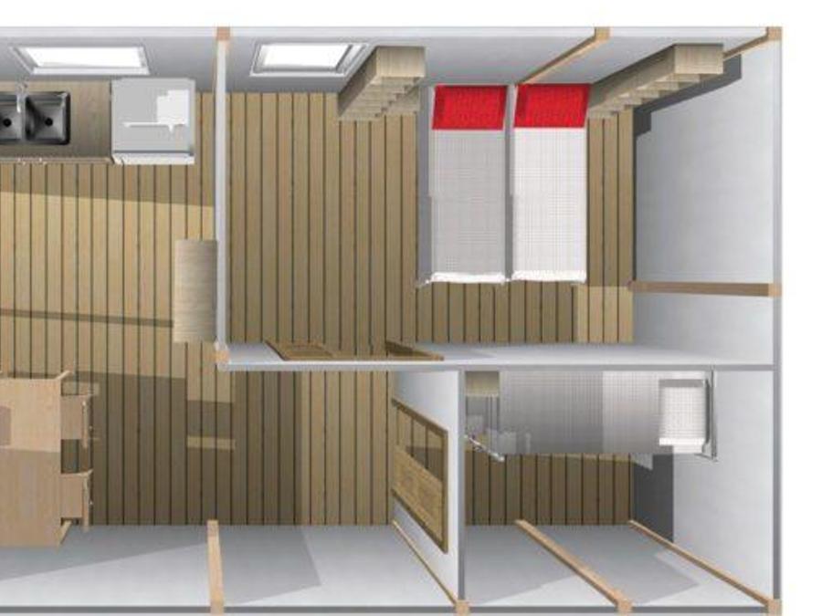 Bungalow toilé 4 personnes - Tente Sahari - sans sanitaires (insolite 2017) 4