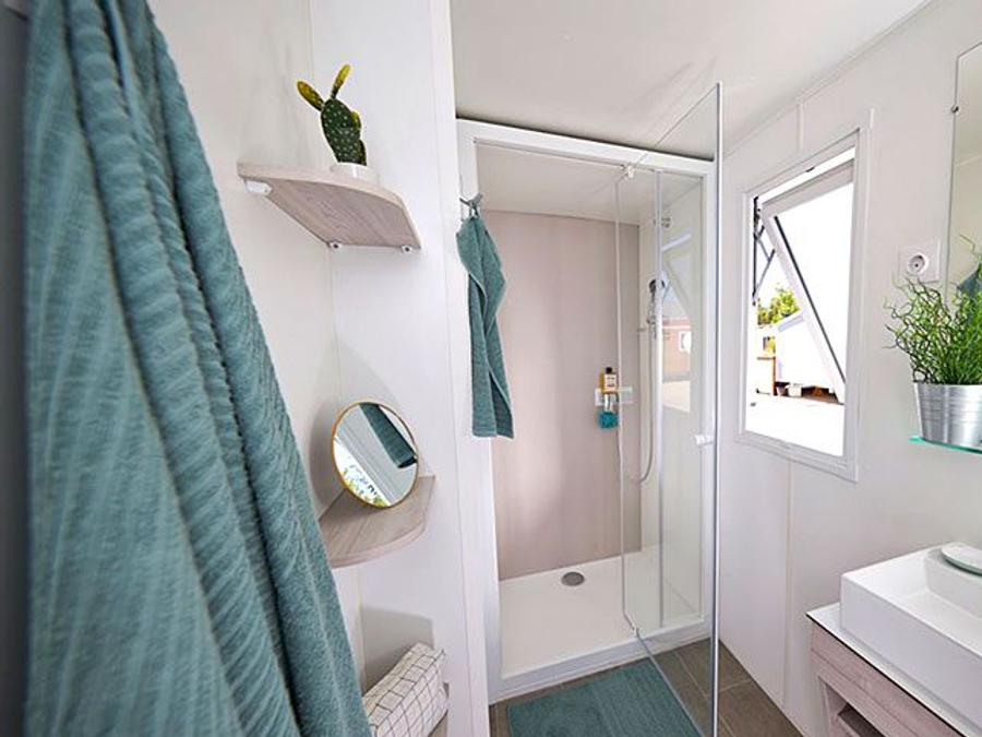 Mobilhome 4 personnes - Lodge Confort climatisé 5