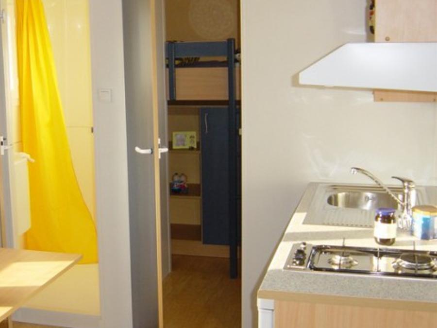 Mobilhome 4 personnes - Trigano 2ch, 4 pers + sanitaires 3