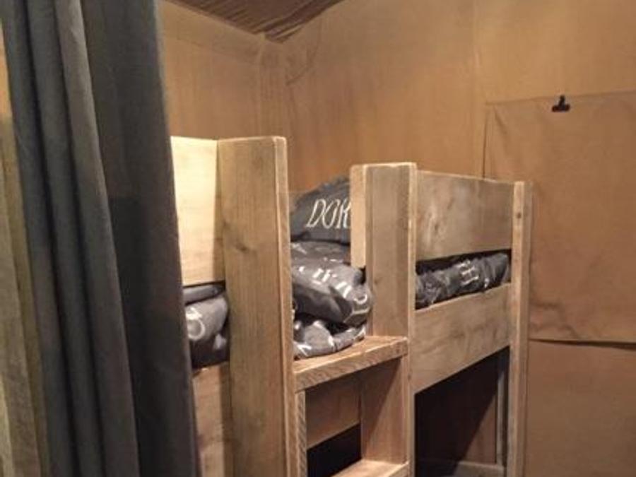 Tente en toile et en bois 4 personnes - LODGE 4
