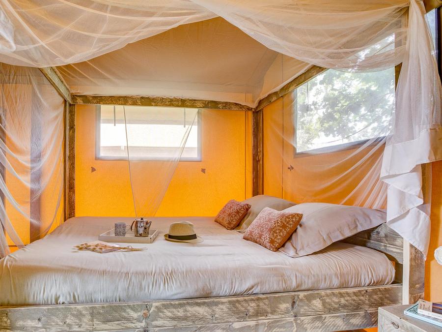 Tente en toile et en bois 4 personnes - LODGE 3
