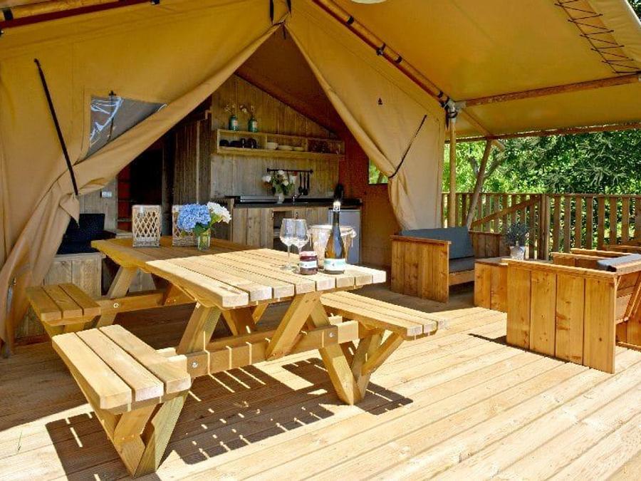 Tente en toile et en bois 4 personnes - LODGE 0