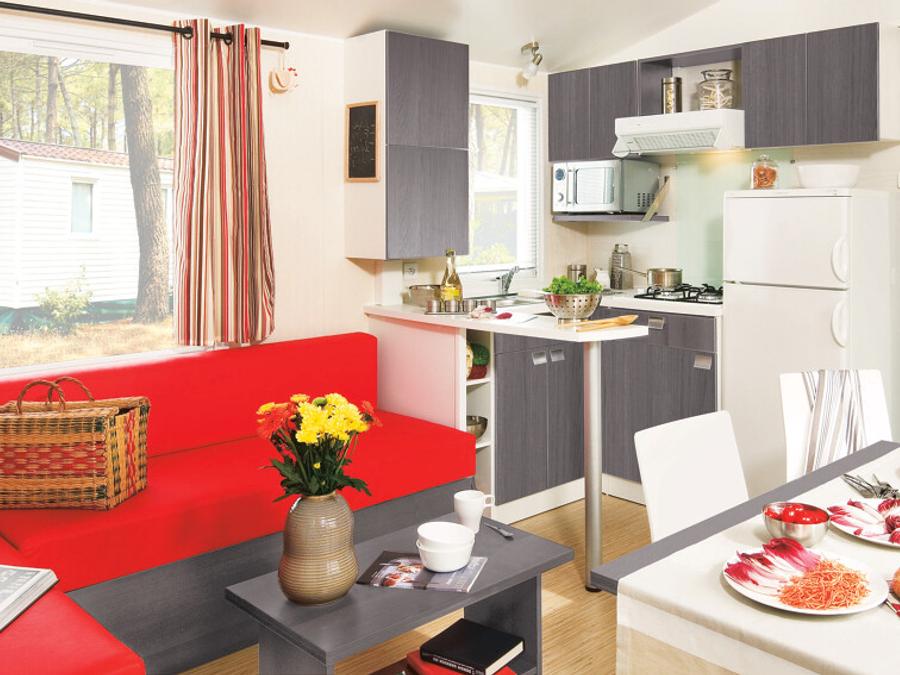 Mobilhome 6 personnes - BUDGET 3 chambres 29m² 2