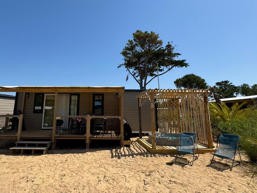 Mobilhome 4 personnes - PALM 2ch avec SPA - quartier la Palmeraie 10