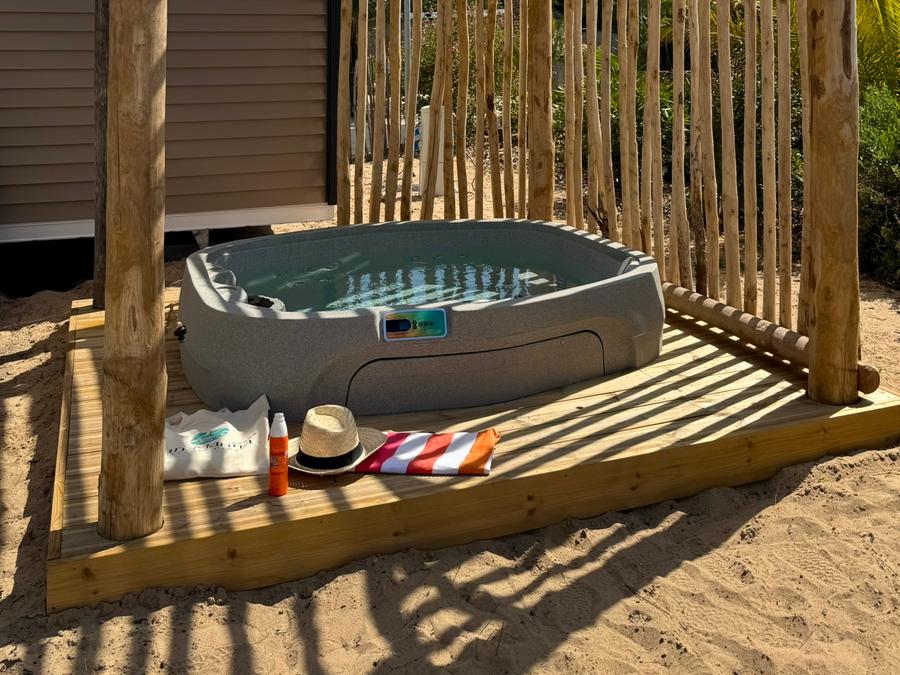 Mobilhome 6 personnes - PALM 3 ch avec SPA - quartier la Palmeraie 11
