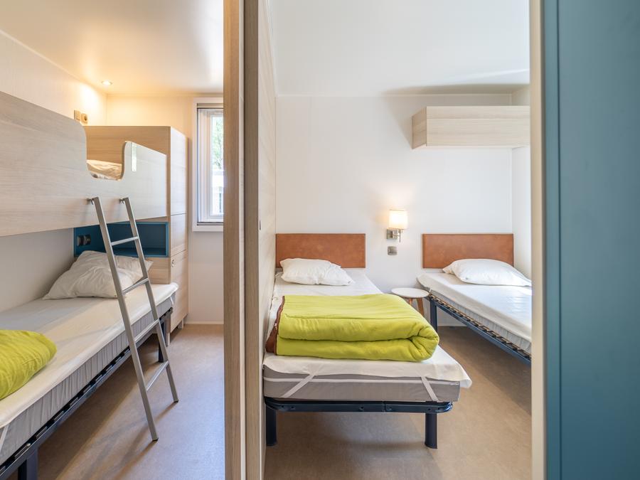 Mobilhome 6 personnes - VIP 3 chambres avec SPA + CLIM *Nouveauté 2026* – Pack VIP inclus (linge,tv,wifi…) 3