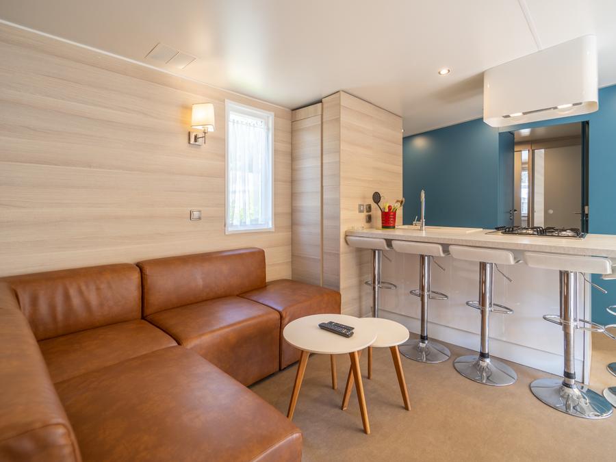 Mobilhome 6 personnes - VIP 3 chambres avec SPA + CLIM *Nouveauté 2026* – Pack VIP inclus (linge,tv,wifi…) 7