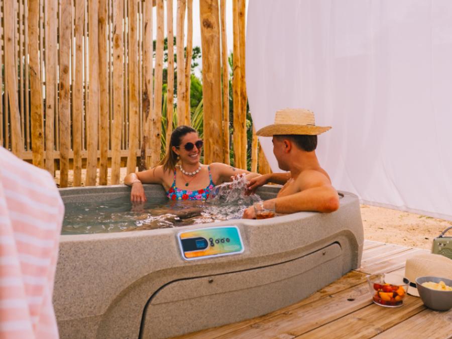 Mobilhome 6 personnes - VIP 3 chambres avec SPA + CLIM *Nouveauté 2026* – Pack VIP inclus (linge,tv,wifi…) 1