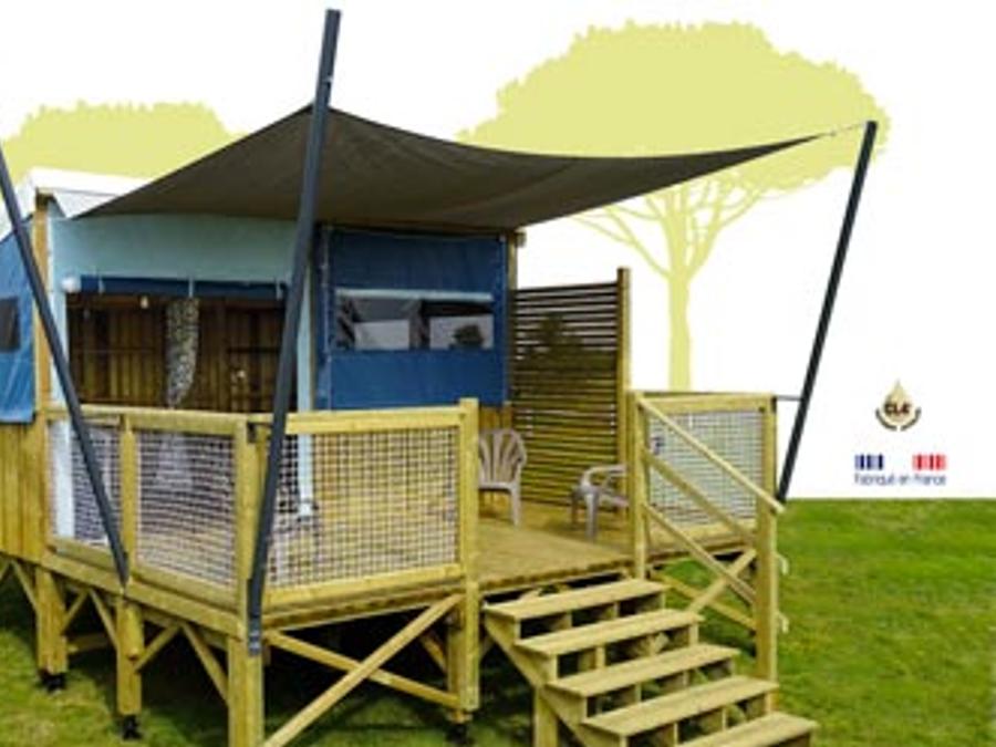 Unique 4 personnes - Cabane sur pilotis sans sanitaire 2/4 pers 0