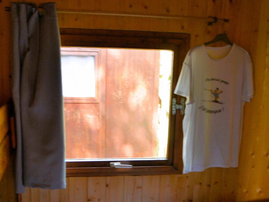 Chalet 4 personnes - Chalet 13m² - 1 chambre - sans sanitaires 1/4 pers. 13