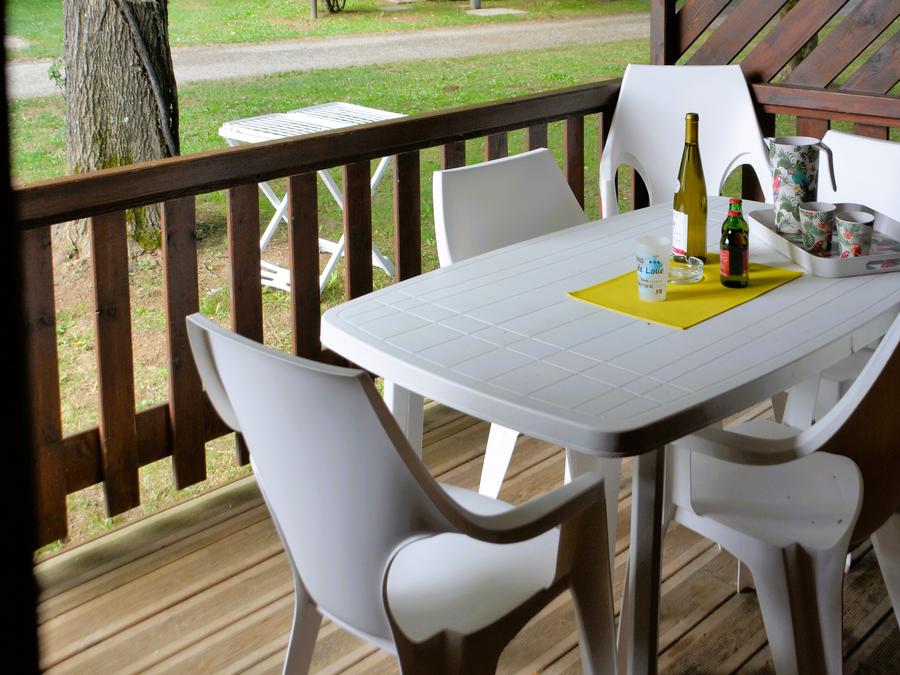 Chalet 6 personnes - Chalet 24m² - 2 chambres - sans sanitaires 2/6 pers. 3