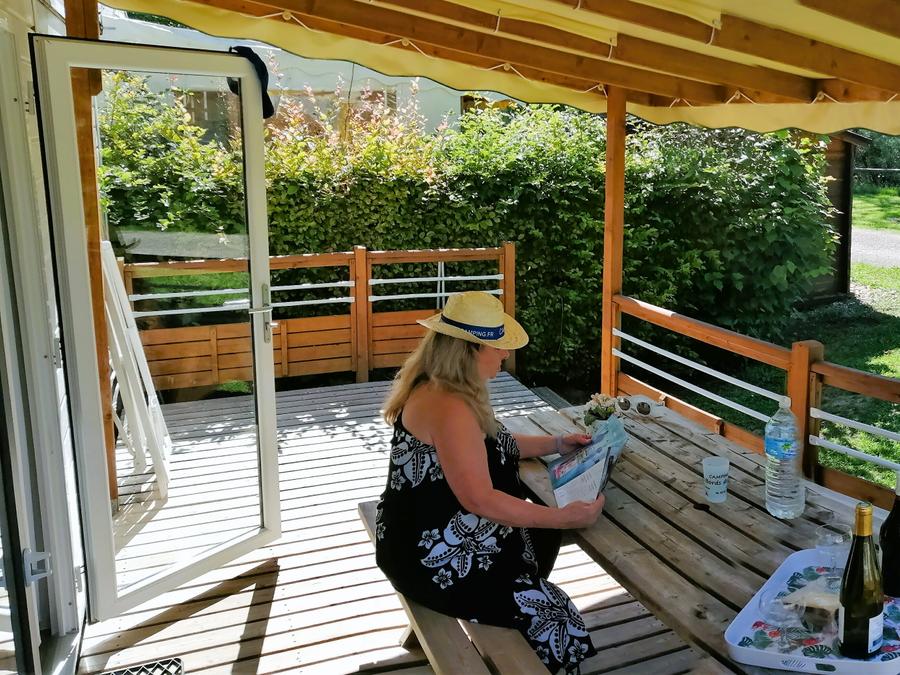 Mobilhome 8 personnes - Résidence Trio 40m² - 3 chambres, 2 salles de bain 6 pers. 2