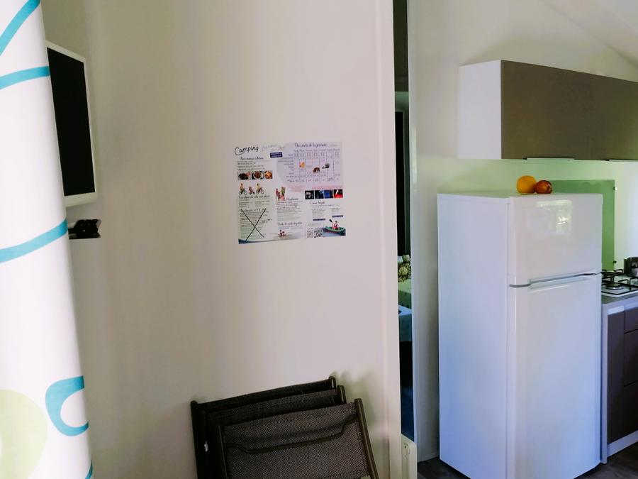 Mobilhome 8 personnes - Résidence Trio 40m² - 3 chambres, 2 salles de bain 6 pers. 6