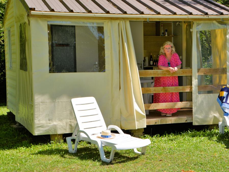 Mobilhome 5 personnes - Tithome 21m² - 2 chambres - sans sanitaires 5 pers. 1