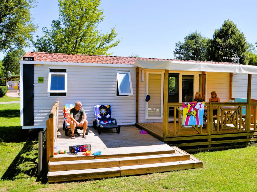Mobilhome 8 personnes - Résidence Quattro 40m² - 4 chambres 8 pers. 0