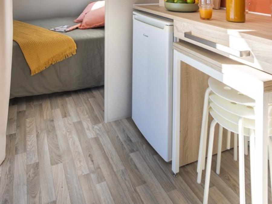 Tente en toile et en bois 4 personnes - Coco Chrono 20m² - 2 chambres avec sanitaire 1/4 pers 3