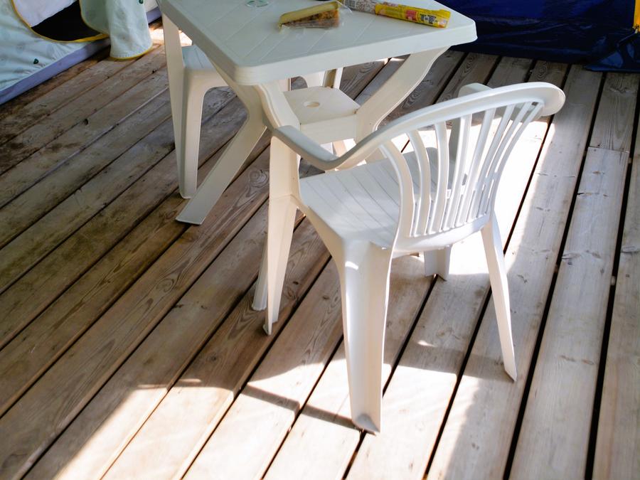 Bungalow toilé 6 personnes - Tente bungalow 25m² - 2 chambres - sans sanitaires 4/6 pers 3