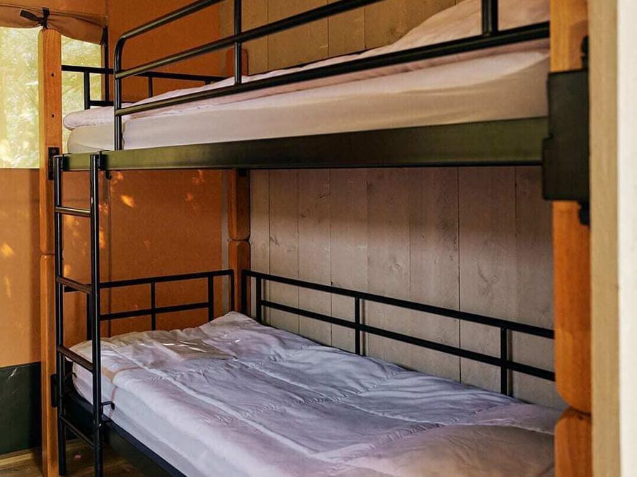 Tente en toile et en bois 5 personnes - ZEN 1