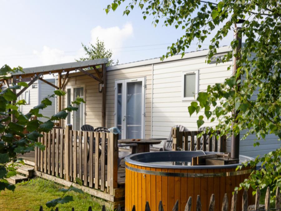 Tente en toile et en bois 5 personnes - ZEN 12