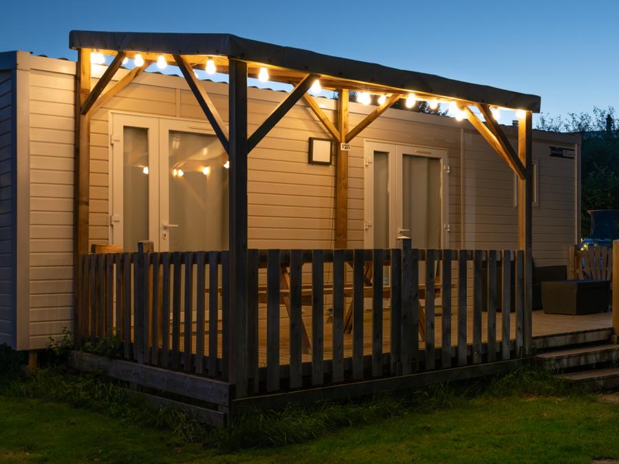 Tente en toile et en bois 5 personnes - ZEN 11
