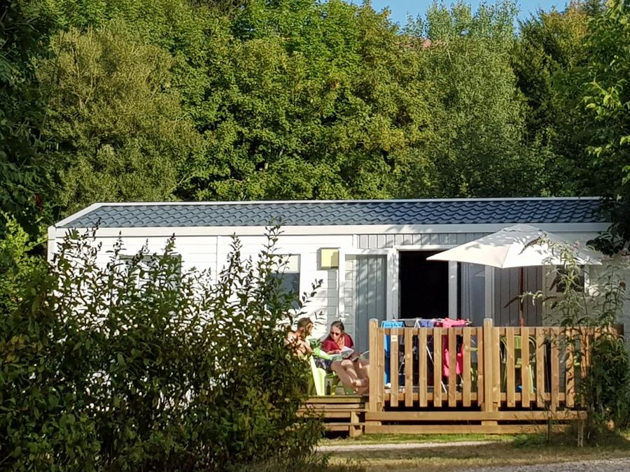 Bungalow 6 personnes - Bungalow Châtaignier 32 m² avec terrasse bois 0