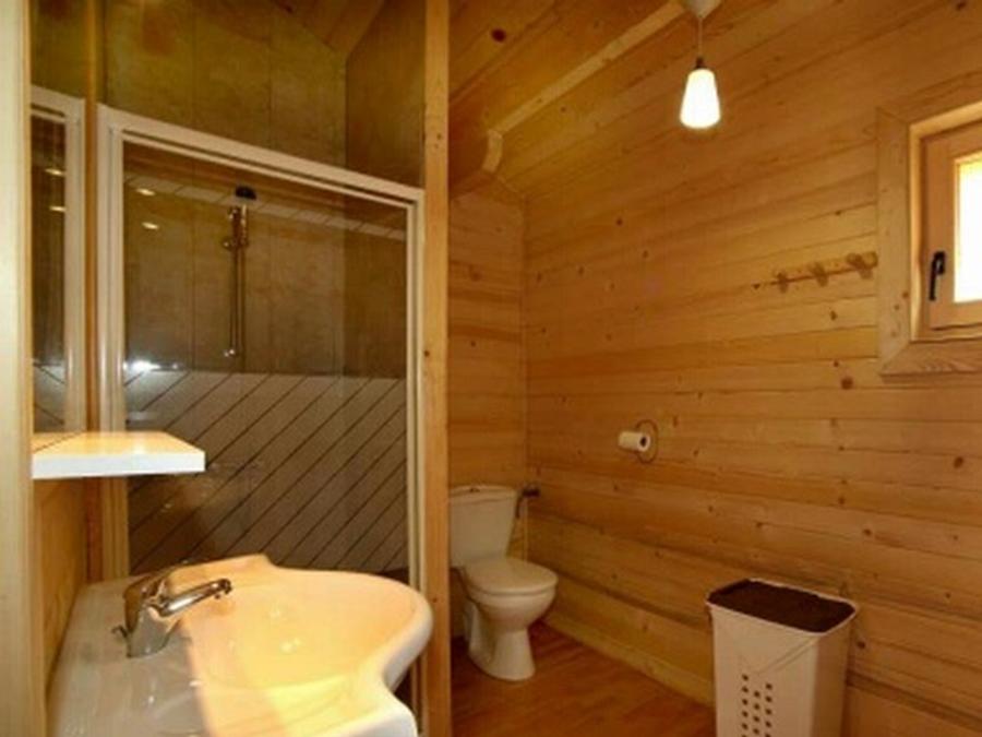 Chalet 4 personnes - Chalet Romarin 2 chambres avec climatisation et TV 1