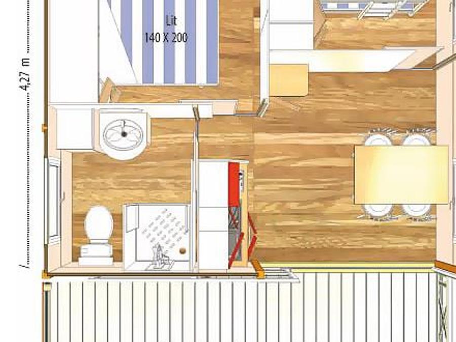 Chalet 4 personnes - Nemo 5