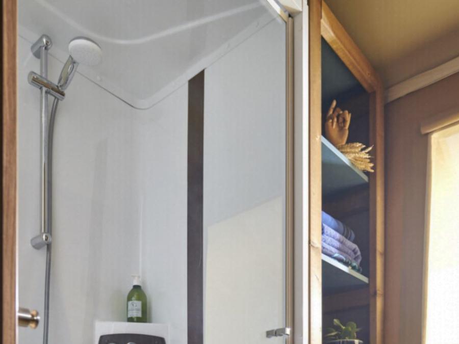 Tente en toile et en bois 4 personnes - Tente Lodge 2 ch 4 pers 10