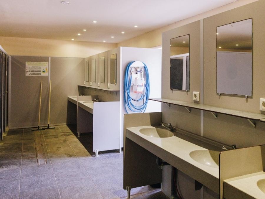 Tente en toile et en bois 5 personnes - Tente Lodge sans salle de bain 6
