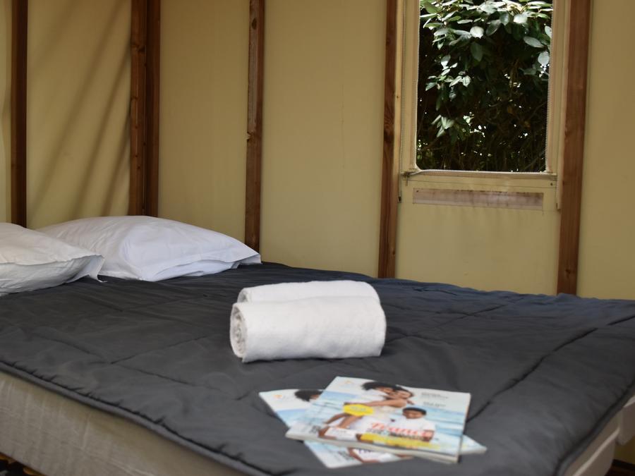 Tente en toile et en bois 4 personnes - Maori 2 pièces 4 personnes 1