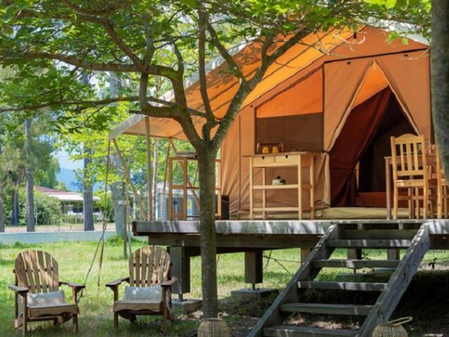 Lodge 4 personnes - Ecolodge sans sanitaires pour 4 pers (2 chambres) 3