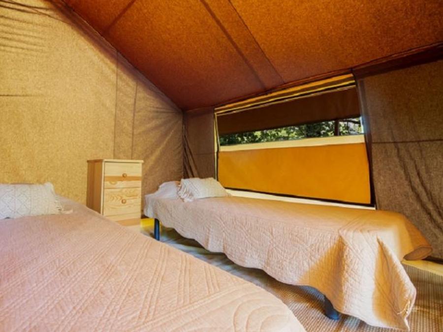 Lodge 4 personnes - Ecolodge sans sanitaires pour 4 pers (2 chambres) 1