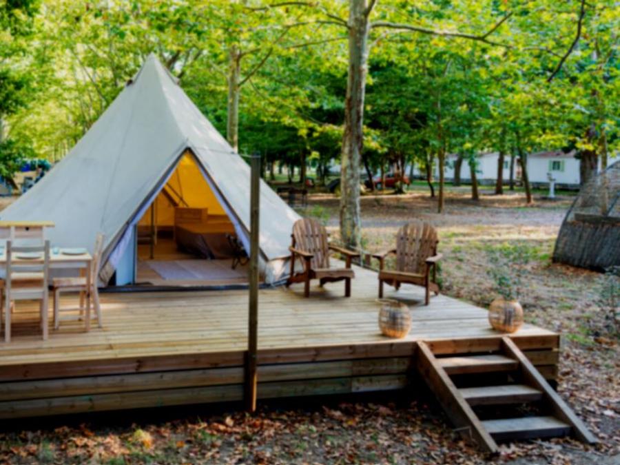 Tente 4 personnes - Tente Safari idéale pour couple et jeunes enfants 0