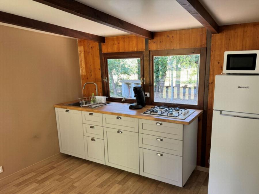 Chalet 4 personnes - Chalet en bois 4 personnes (2 chambres) 4