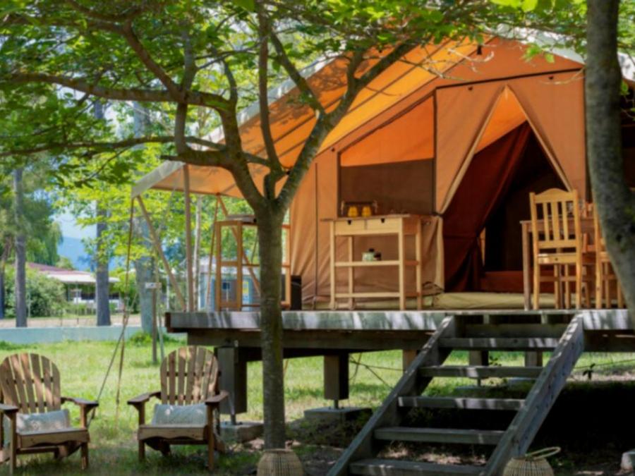 Lodge 4 personnes - Ecolodge sans sanitaires pour 4 pers (2 chambres) 0