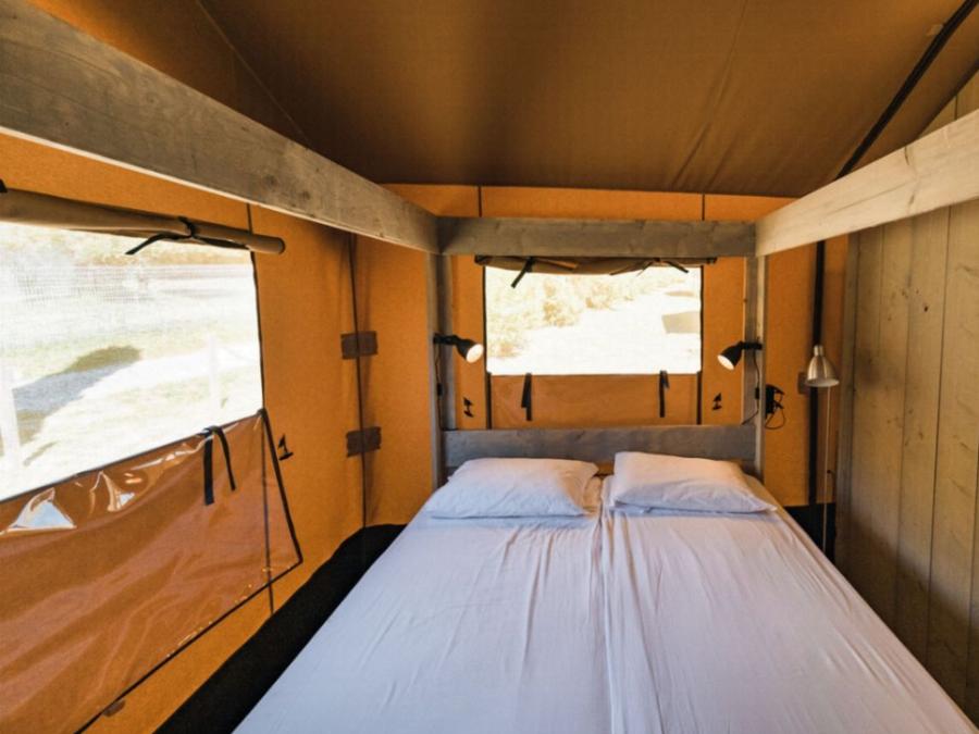 Tente en toile et en bois 4 personnes - Woodlodge 4 personnes (2 chambres) 1