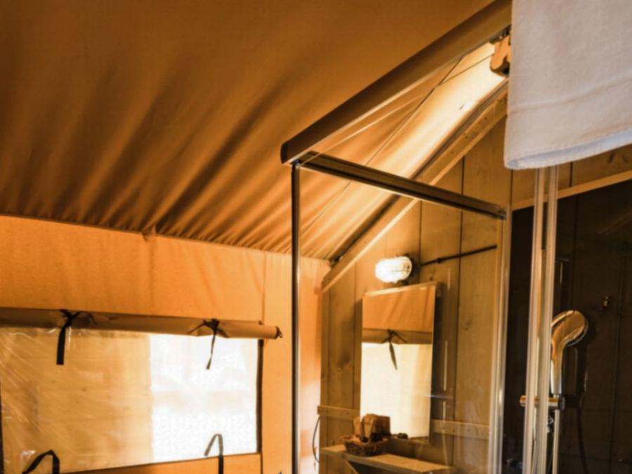 Tente en toile et en bois 4 personnes - Woodlodge 4 personnes (2 chambres) 2