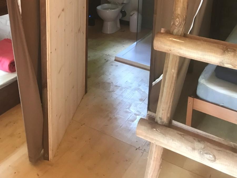 Tente en toile et en bois 6 personnes - LA TENTE DU TRAPPEUR HABITAT 11