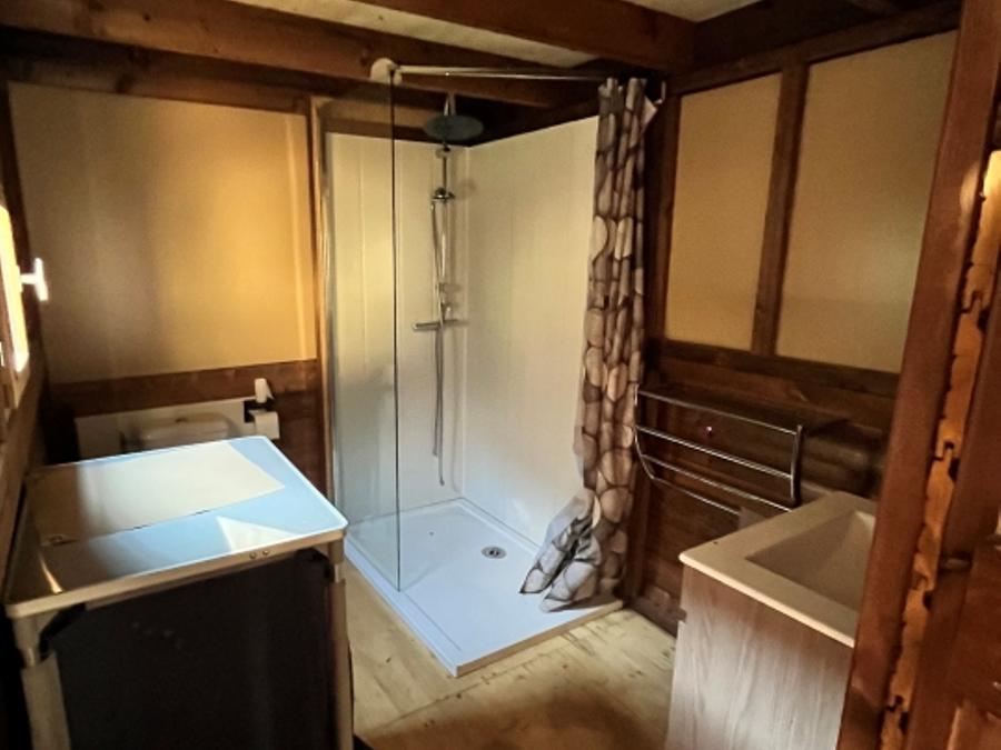 Tente en toile et en bois 6 personnes - LE NID ECOLODGE AVEC COUCHAGES EN ETAGE 10