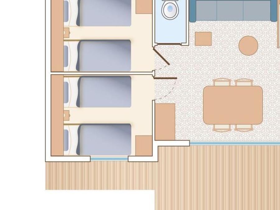 Mobilhome 8 personnes - VIA AUREA PRIVILEGE 40 M² AV CLIM 11