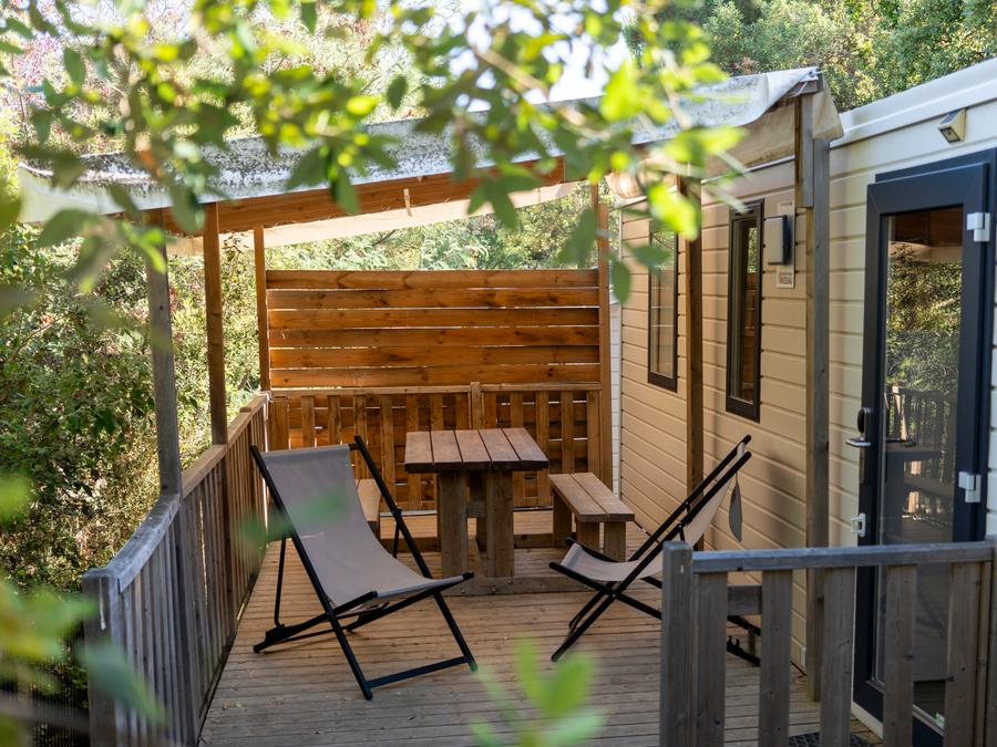 Mobilhome 4 personnes - Cottage Prestige 2 chambres 1