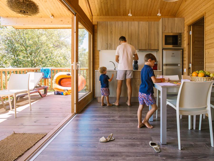 Chalet 6 personnes - Ecolodge Prestige 3 chambres 4
