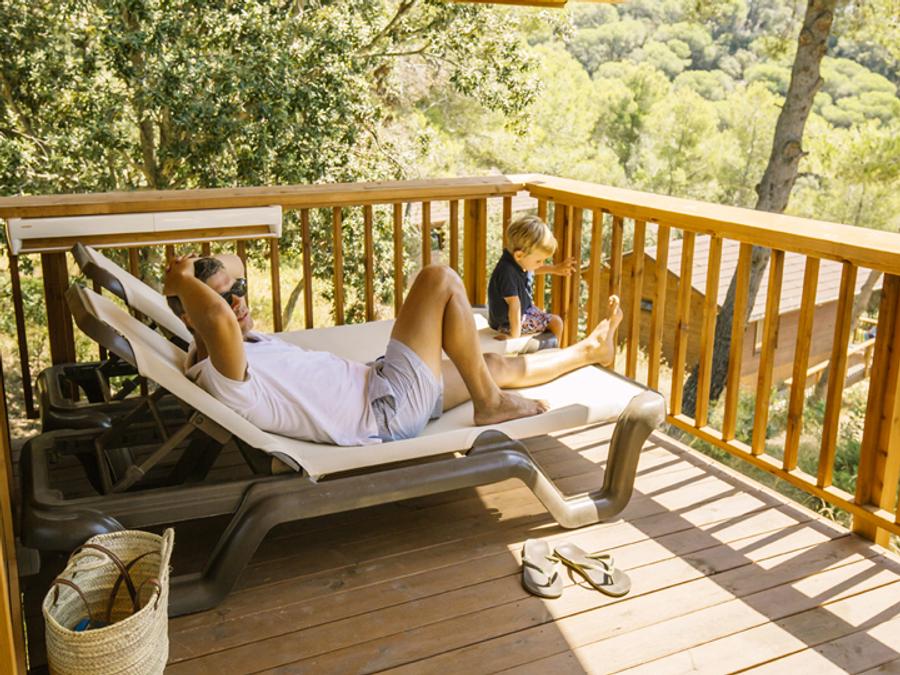 Chalet 5 personnes - Ecolodge Prestige 2 chambres 7
