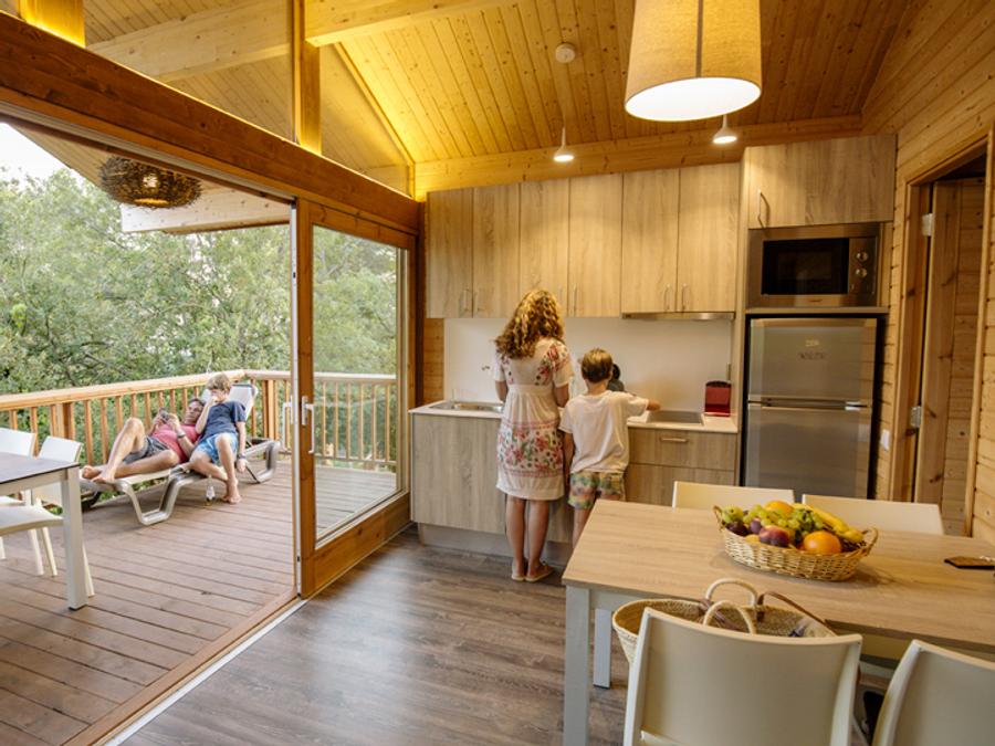 Chalet 5 personnes - Ecolodge Prestige 2 chambres 5