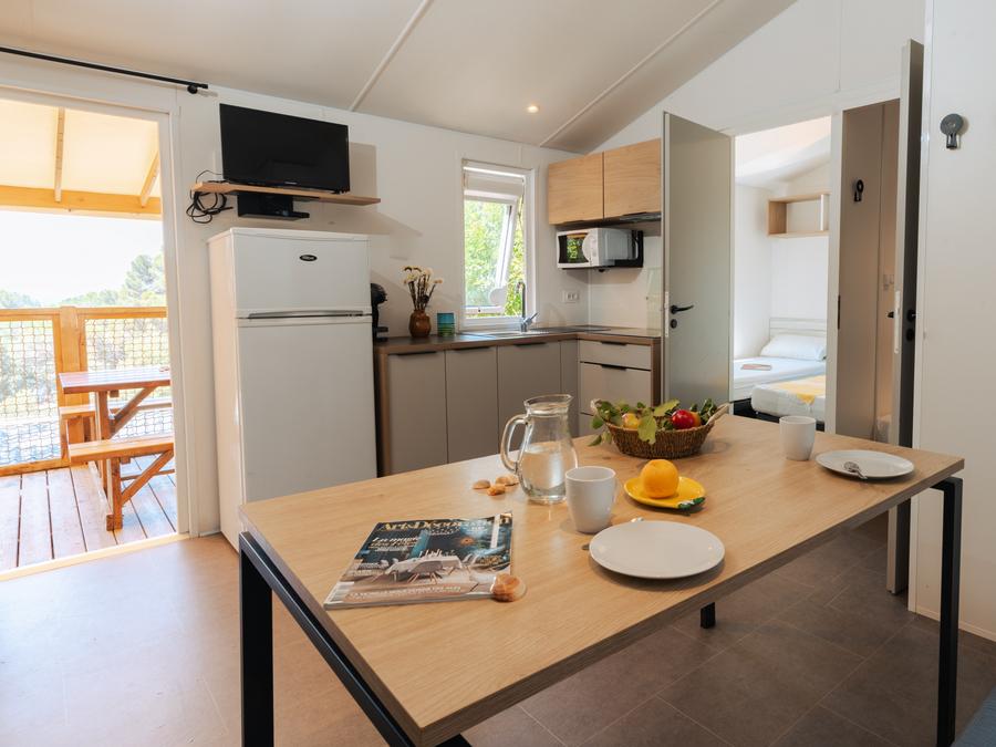 Mobilhome 6 personnes - Cottage Prestige 3 chambres - Vue mer 7
